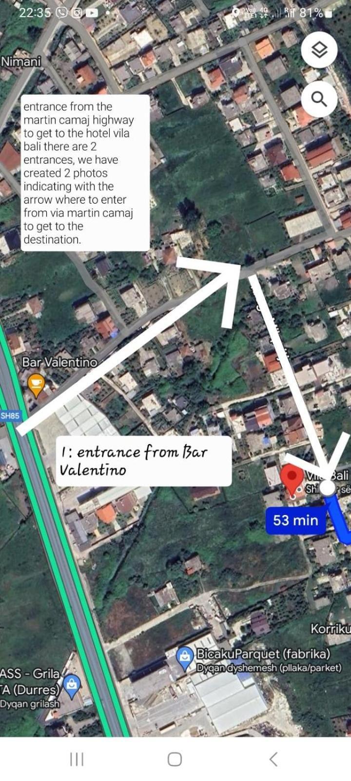 Vila Bali Dıraç Dış mekan fotoğraf